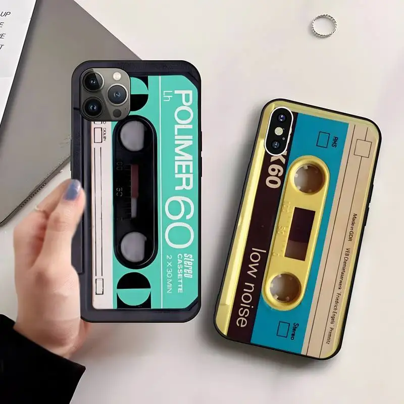 Винтажный Ретро-чехол Fita чехол для телефона в стиле ретро IPhone 13 12 11 Pro Max Mini Xs X Xr 7 8 6