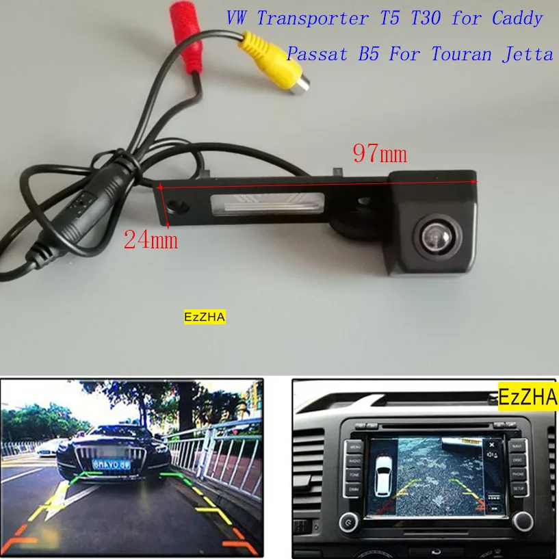 

HD Автомобильная камера заднего вида с углом обзора 170 градусов для VW Transporter T5 T30 Для Caddy Passat B5 для Touran Jetta