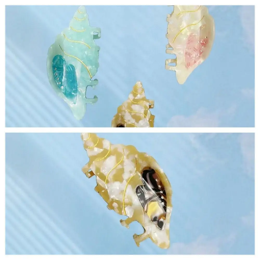 

1 Pc Of Korean Style Hair Clip Shell Shark Clip Acetate Hair Clawlarge Crystal Hairpins Women Barrettes Hair Accessories