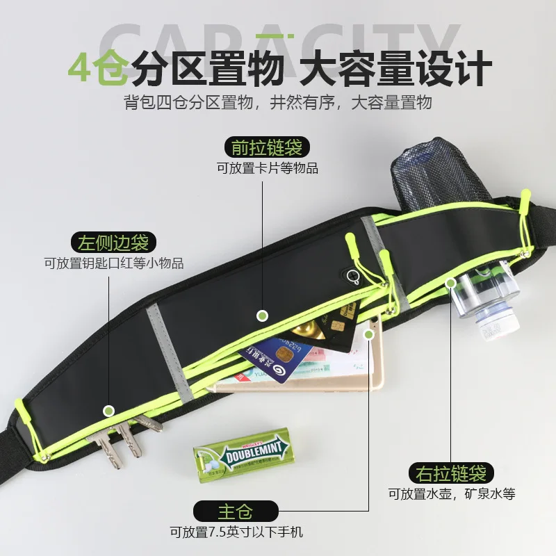 Gym Bags Running Waist Bag Men Phone Water Hydration Backpack Running Accessories Sports Fanny Pack Women Belt bag
