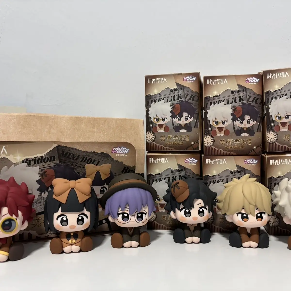Коллекционная аниме-фигурка Minidoll: серия Link Click Bridon Arc, мягкая резиновая фигурка в сидячей позе, гаражный набор, слепая коробка, декоративный подарок (art.: 3920da89fa106) - 3920da89fa106