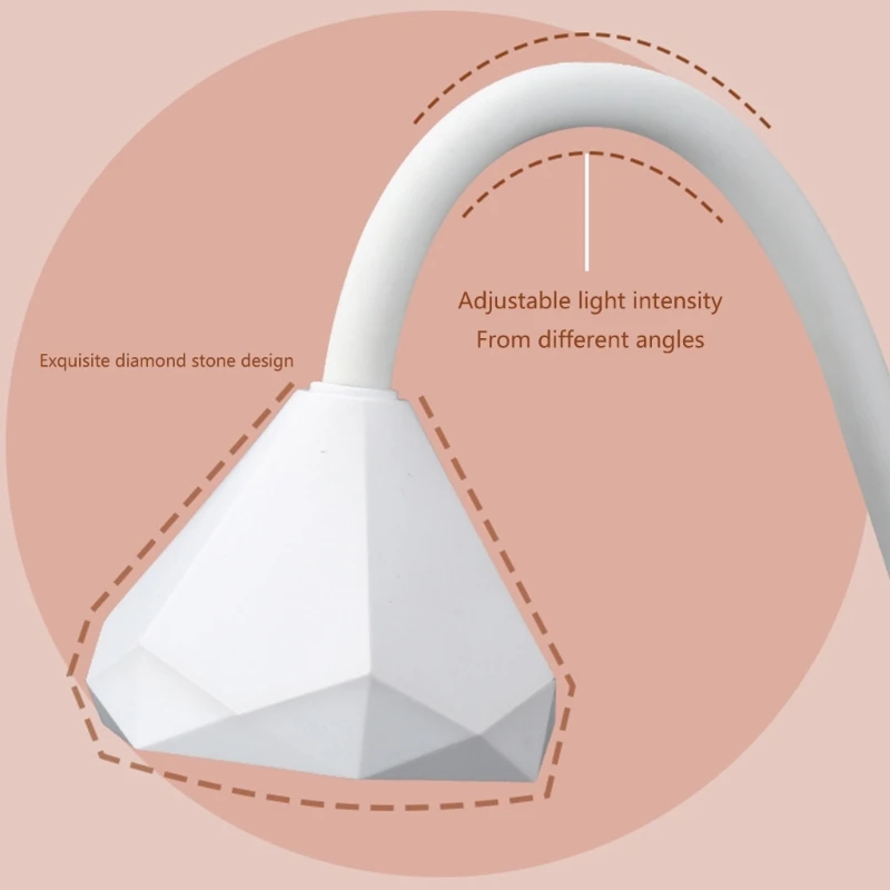 УФ-светодиодная лампа для ногтей портативная мини-сушилка гель-лака 27 Вт