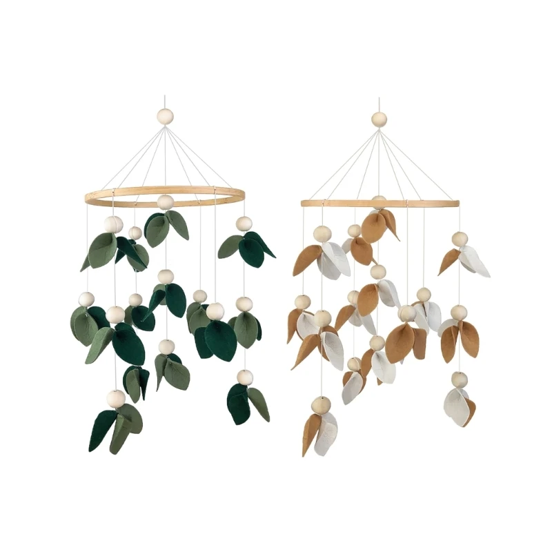 

E5BB Forest Leaves Wind Chimes with Forest Leaves Wall Decorations Indoor Outdoor