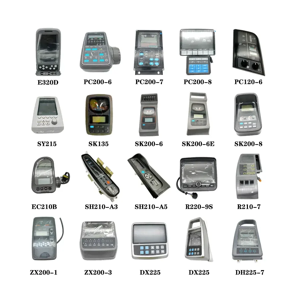 Контроллер панели экскаватора ЖК-дисплей компьютерная плата для Komatsu Kobelco Doosan