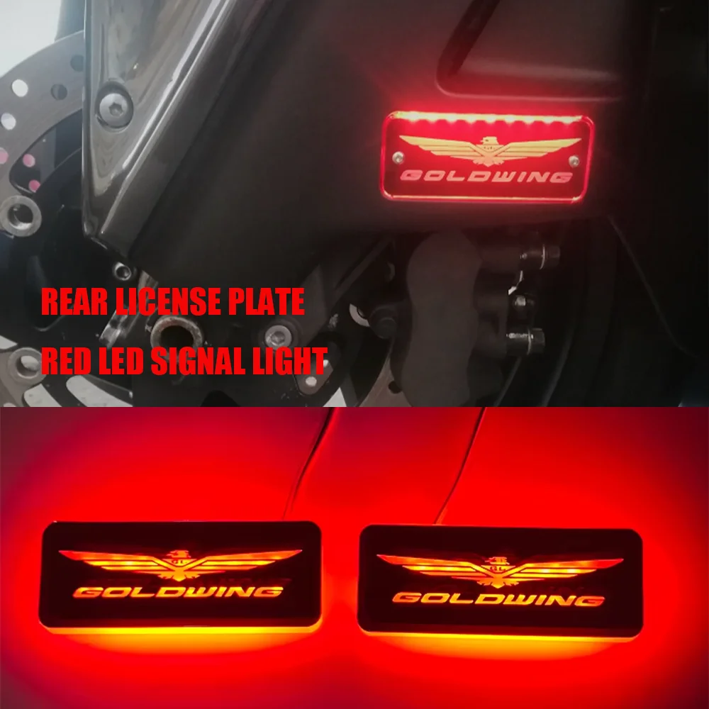 

Светодиодное освещение, чехлы для половых досок, подножки для пассажиров, новая педаль для Honda Goldwing 1800 GL 1800 2001-2017, аксессуары