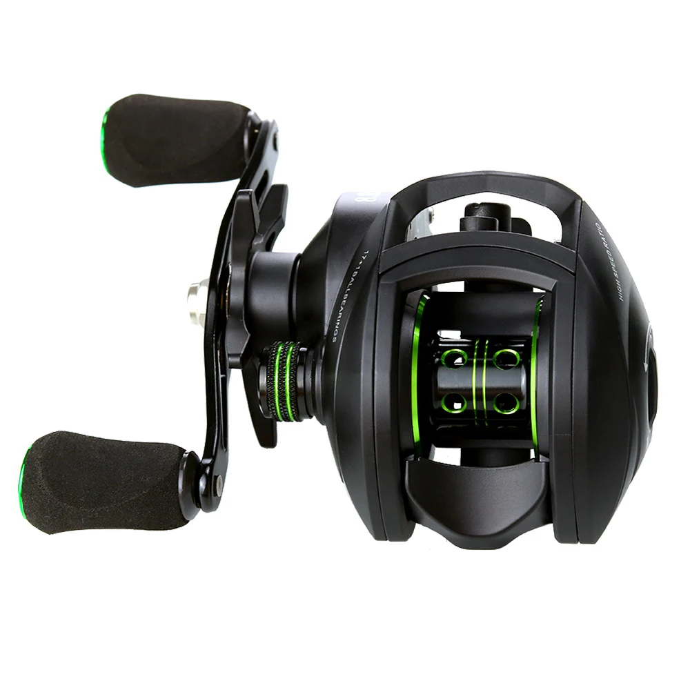 

PROXPE New Baitcasting Reel Model 2000 17+1BB Max Drag 8kg Fishing Reel For Saltwater Reel Casting Carp Fishing