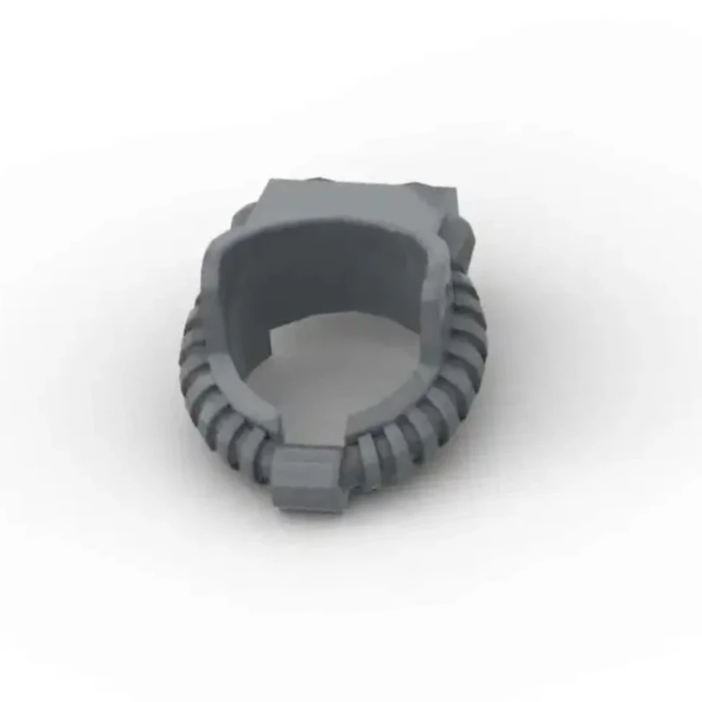 Фото Набор строительных блоков MOC 10 шт. 6158 Fire Idea: высокотехнологичный дыхательный шланг для дайвинга, аксессуары для шлема, игрушка-конструктор, подарок для детей №2