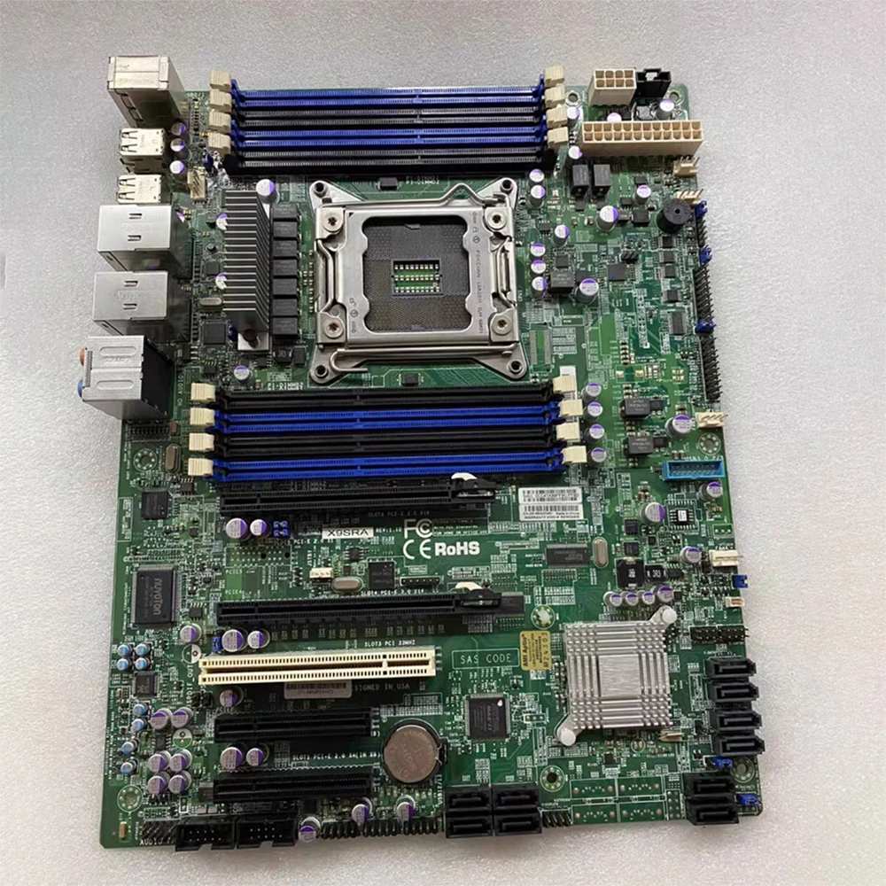 X9SRA для Supermicro односторонней работы-материнская плата станции C602 чипсет E5-2600 LGA2011