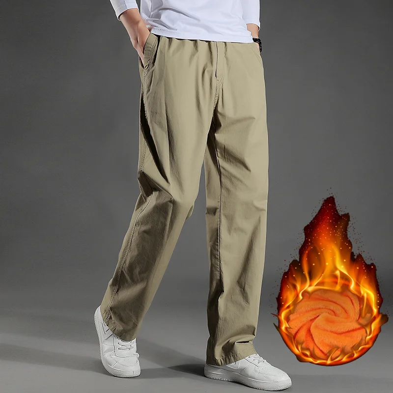 

Новинка 2022, мужские повседневные брюки, модные брюки с эластичным поясом