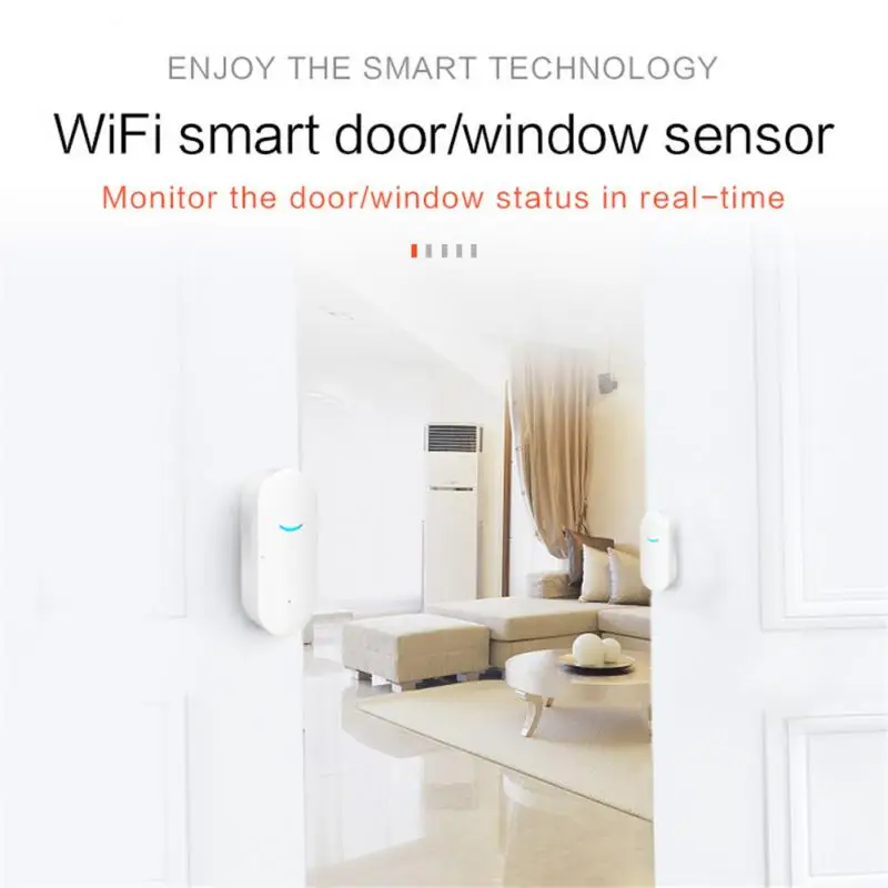

WiFi Water Leakage Sensor Smart Home Water Leakage Detector Flood Alert Overflow Security Protection support SmartLife Tuya