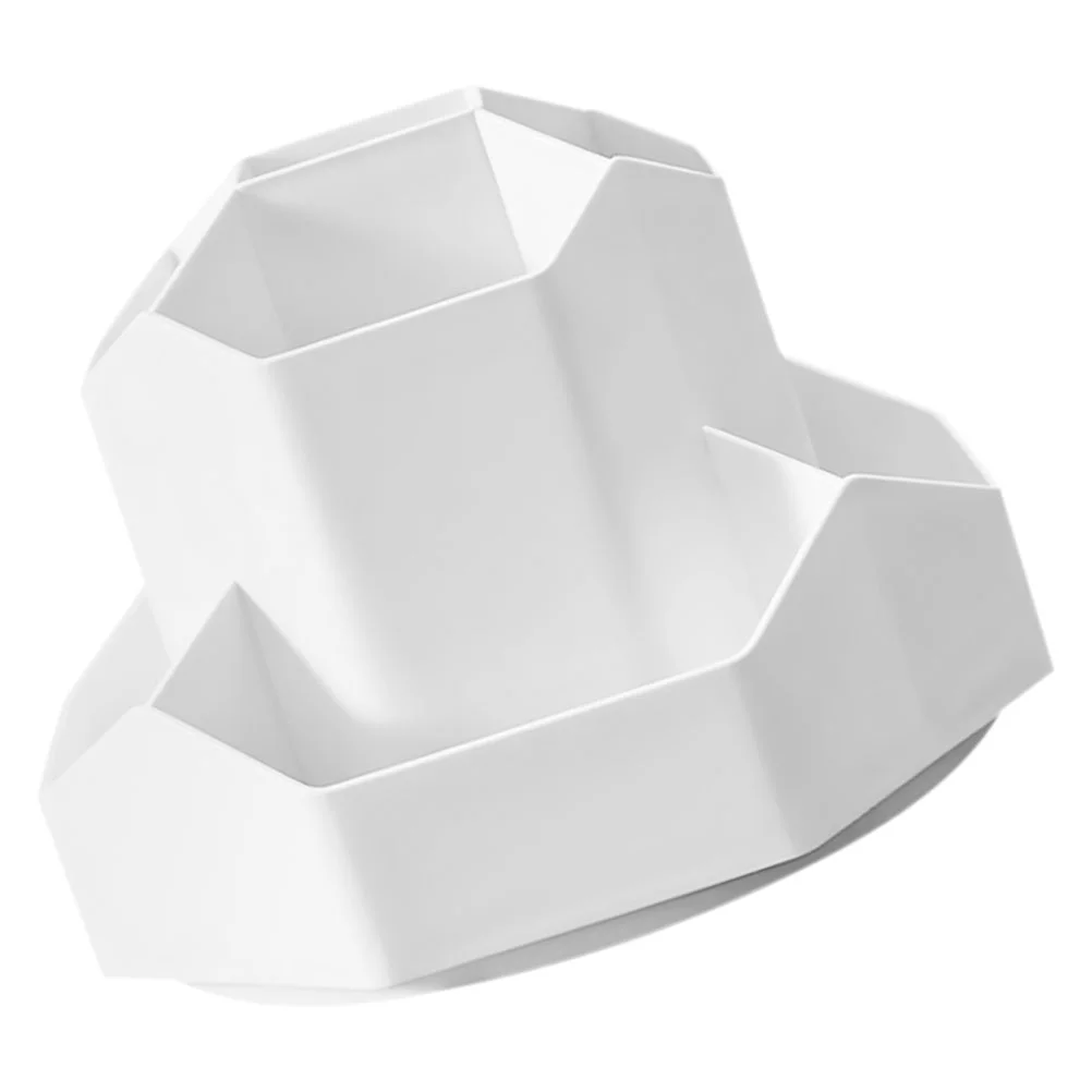 

Desk Pen Organizer Rotatable Pen Container Make Up Brush Holder Multi-grid Pen Holder Pen Organizer Organizers