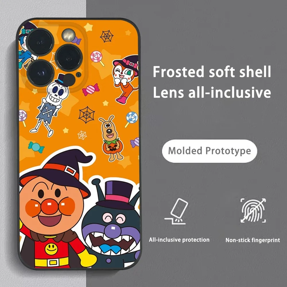 Модный чехол для телефона A-Anpanman с изображением хлеба iPhone 15 14 13 12 11 Pro Xs Max Mini XR X 7 8 Plus