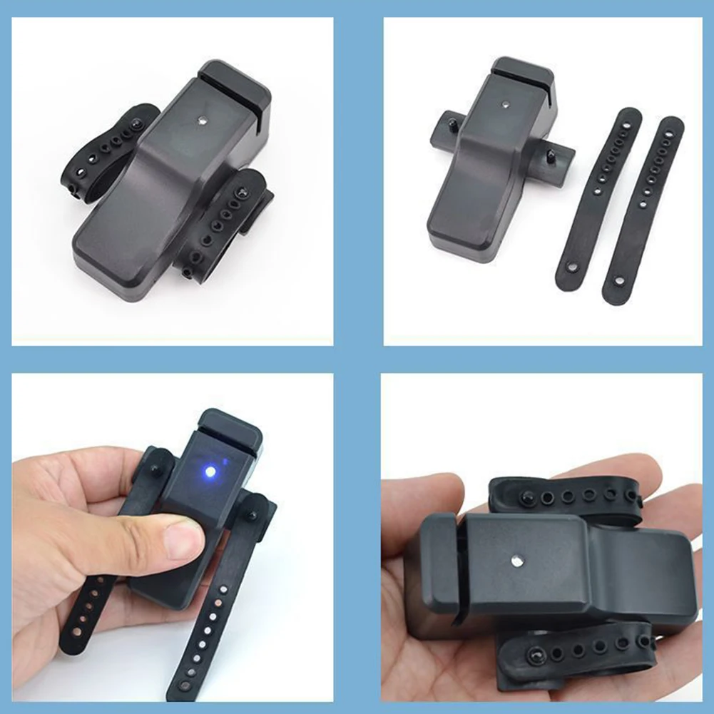 

Sound Bell Alerts Bite Alarm Fishing LED Light Indicator With Rod Clip Strap 1pc 7.8cm×2.8cm×2.5cm ABS Brand New