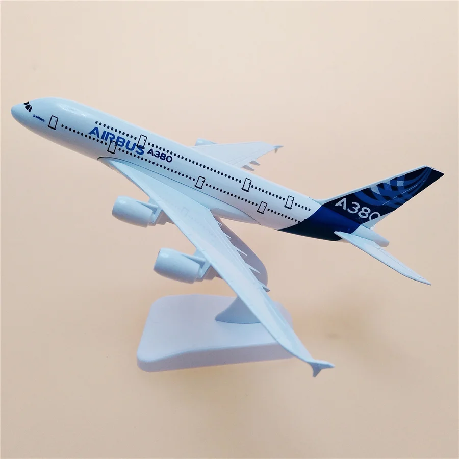 

Модель самолета из металлического сплава A380, 20 см