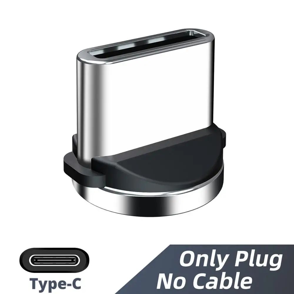 3/1PCS Magnetic Plug 2 Pin Magnetic Charging Cable Adapter Micro USB Type C Magnet Charge Connector Dust Plugs Android Phone
