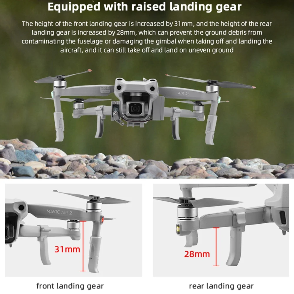 Фото Изысканная система Airdrop для Mavic AIR 2S/AIR 2, рыболовная приманка для дрона, обручальное кольцо, диспенсер для доставки подарка, метатель №1