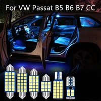 for volkswagen vw passat b5 b6 b7 cc sedan variant 1997 2014 vehicle led interior map kit dome light canbus bulbs accessories