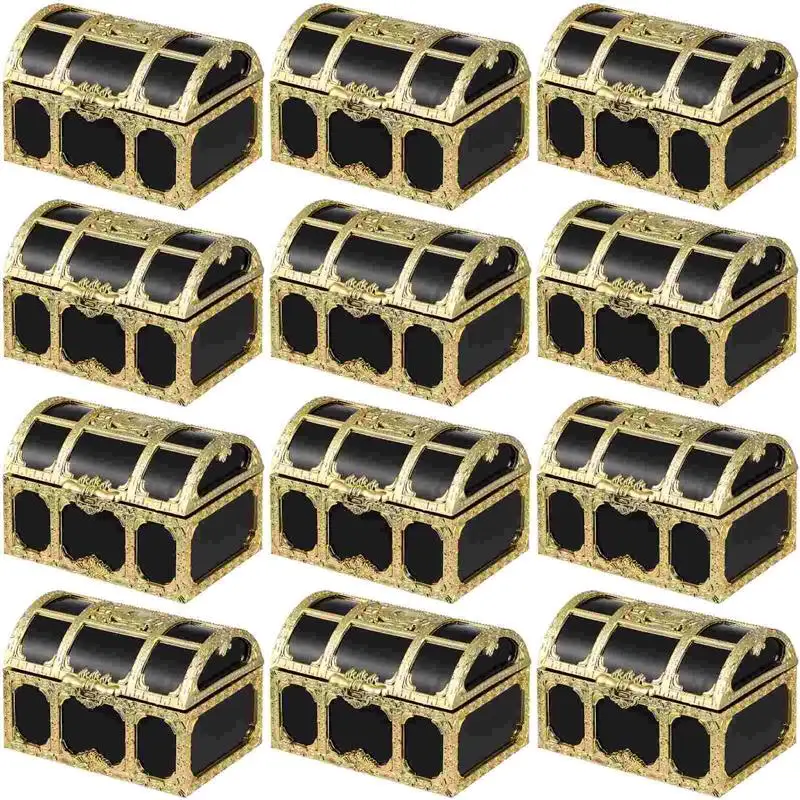 12 шт. пиратские сундуки для хранения конфет