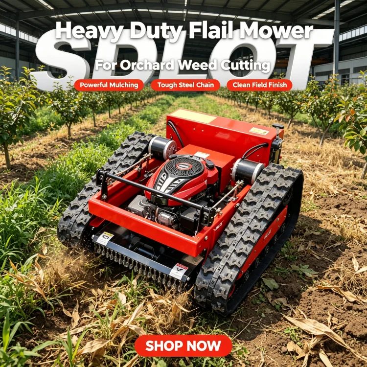 Фото Горячая распродажа: Автоматический робот-газонокосилка SDLOT (CE EPA EURO5) для фермерских хозяйств №4