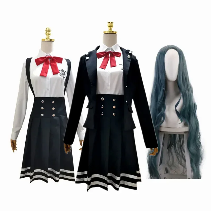 Cosbao аниме Danganronpa V3 Shirogane Tsumugi косплей костюм школьная форма для девочек платья