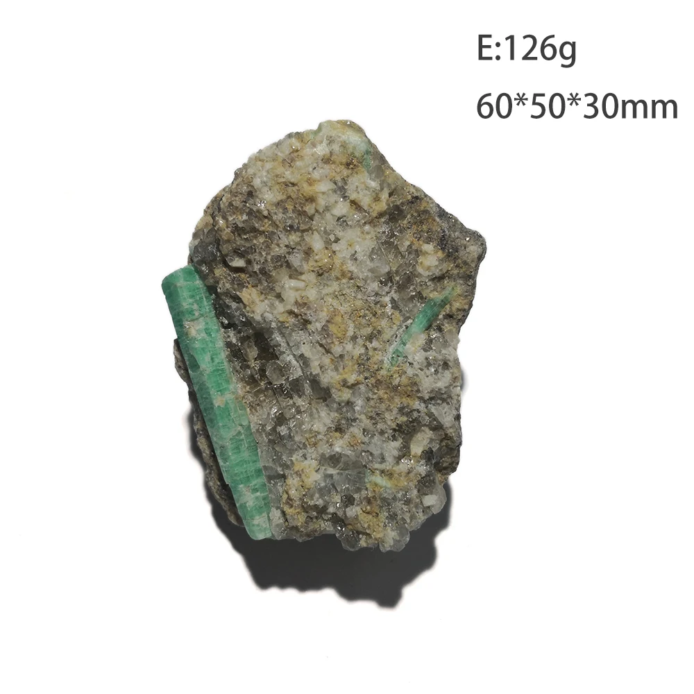 

TOP C4-2C 100% Natural Quartz Emerald Mineral Crystal Specimen Home Decoration From Malipo Wenshan Yunnan Province China