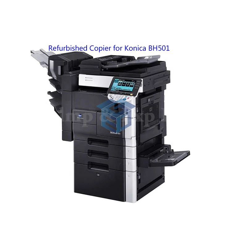 

Cheap Price Used Copier fotocopiadora Laser Digital Color Printer DI Machine For Konica Minolta Bizhub BH501 Photocopy with PF