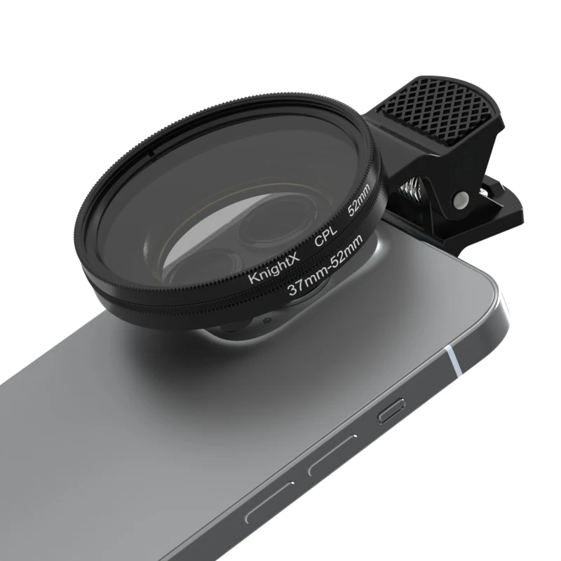 

KnightX Camera Filters Phone Lens Variable ND Wide Angle Filter 37mm 40.5mm 52mm 55mm 58mm For all smartphones