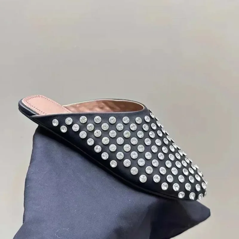 Рифленые простые женские туфли на плоской подошве стиль ретро новинка 2023 модные