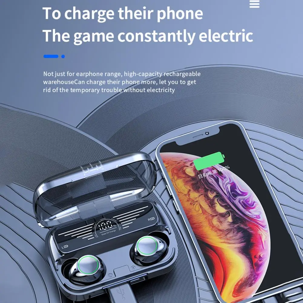 Фото Bluetooth-наушники BQ10 с сабвуфером, 1 комплект №4