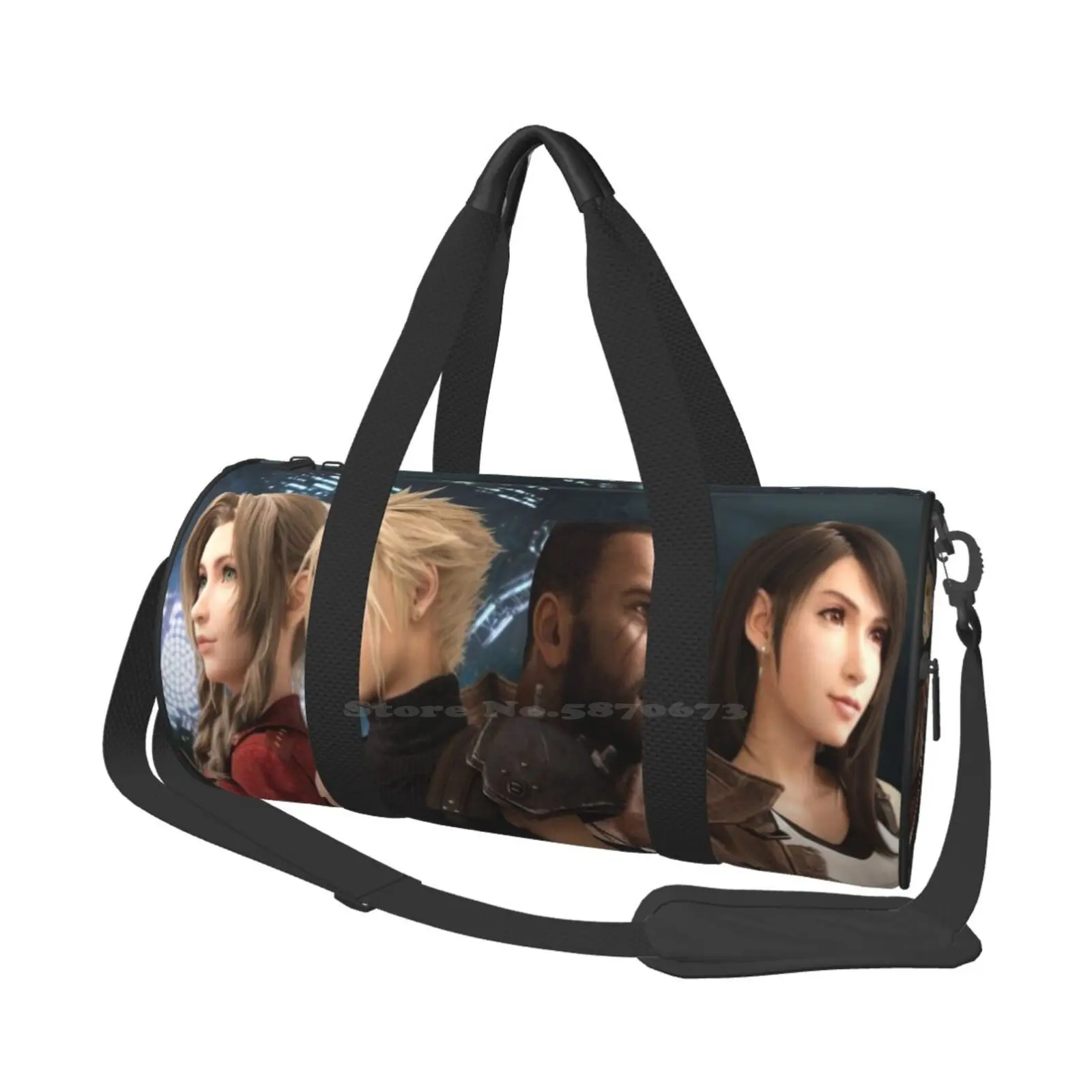 

Action Figure Ff Shoulder Bag Casual Satchel For Sport Travel School Ff7 Remake Final Fantasy Remake Final Fantasy Vii Remake