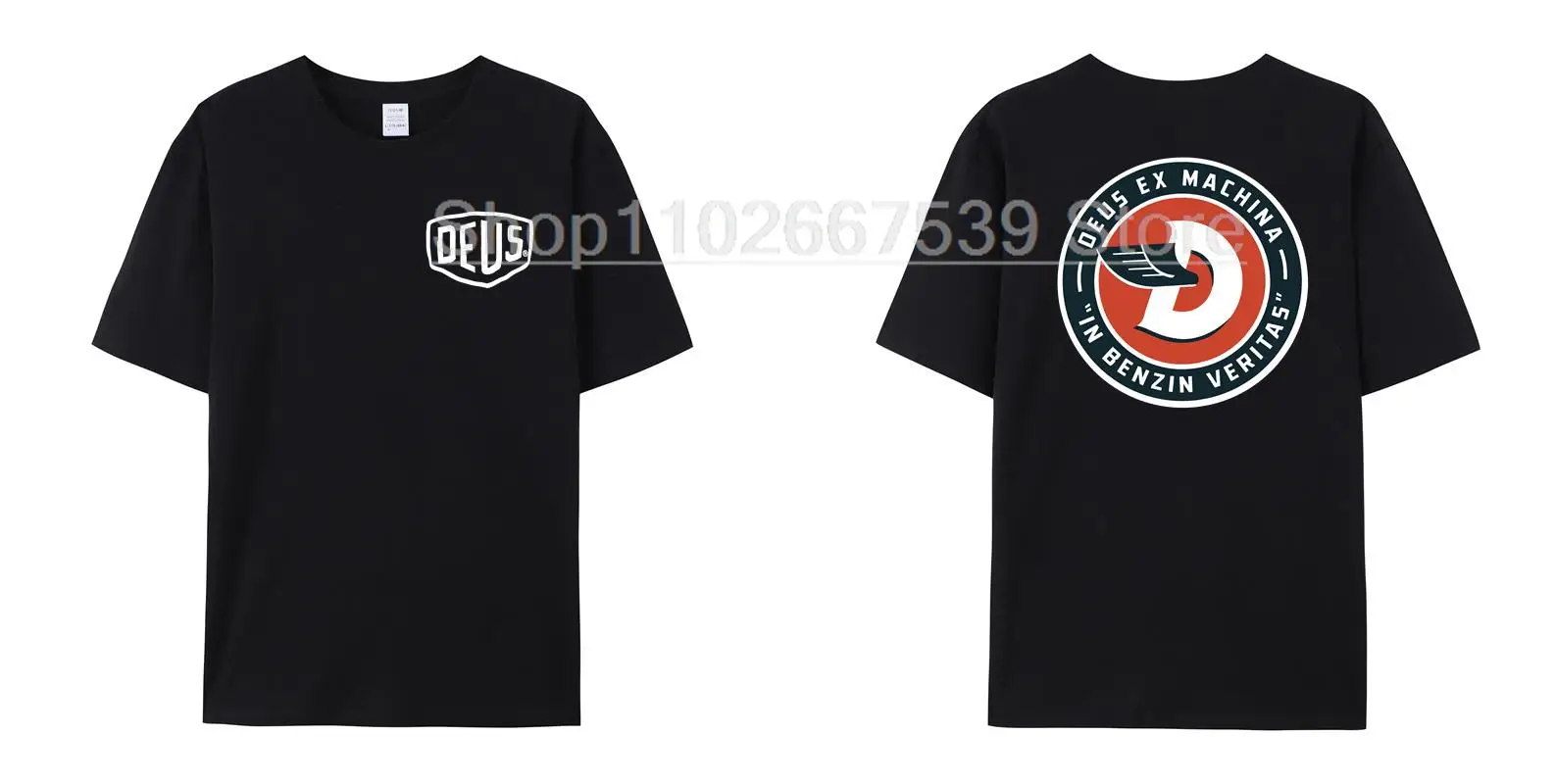 

Deus-Ex-Machina In Benzin Veritas T-Shirt 2020 New Summer Men Short-Sleeved