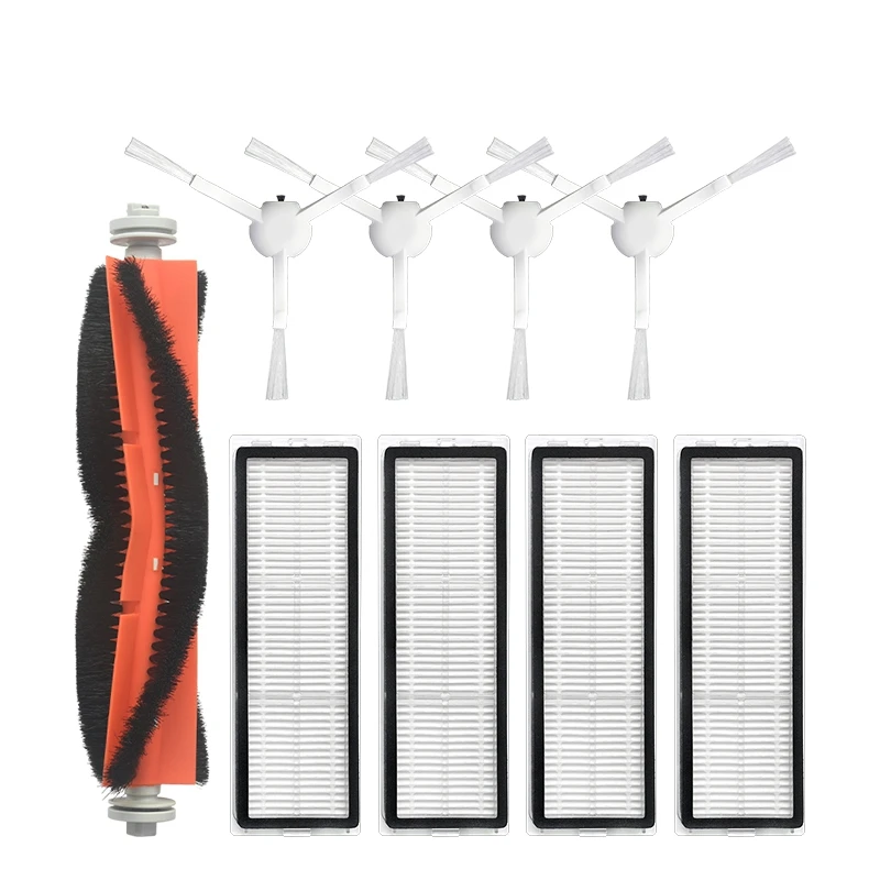 

9Pcs For Xiaomi Mijia B101CN All-In-One Vacuum And Mop Robot Replacement Main Side Brush Hepa Filter Spare Part