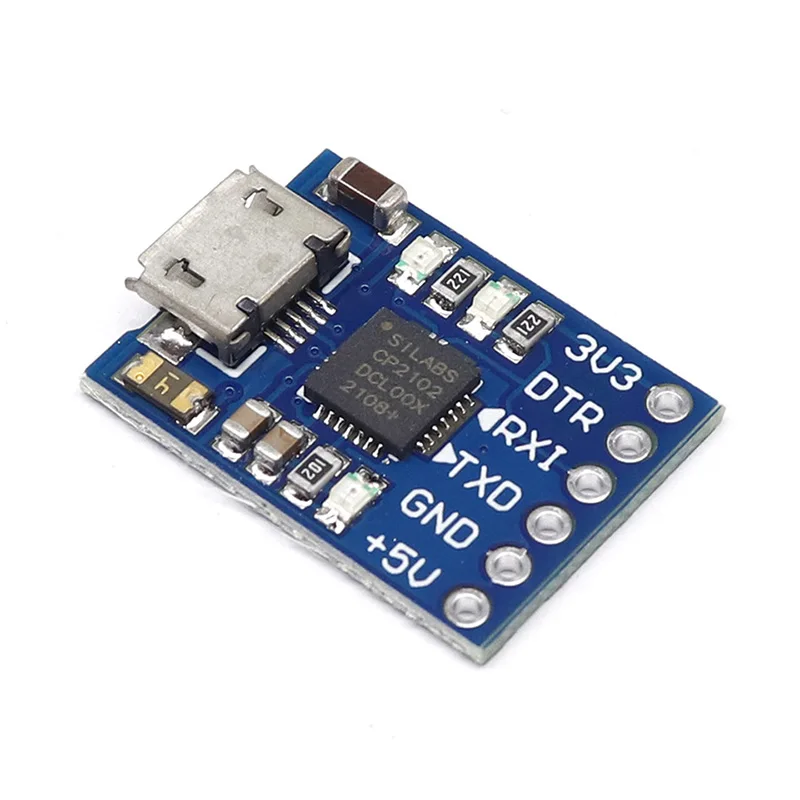 CJMCU CP2102 MICRO USB к UART TTL модуль 6-контактный последовательный преобразователь STC