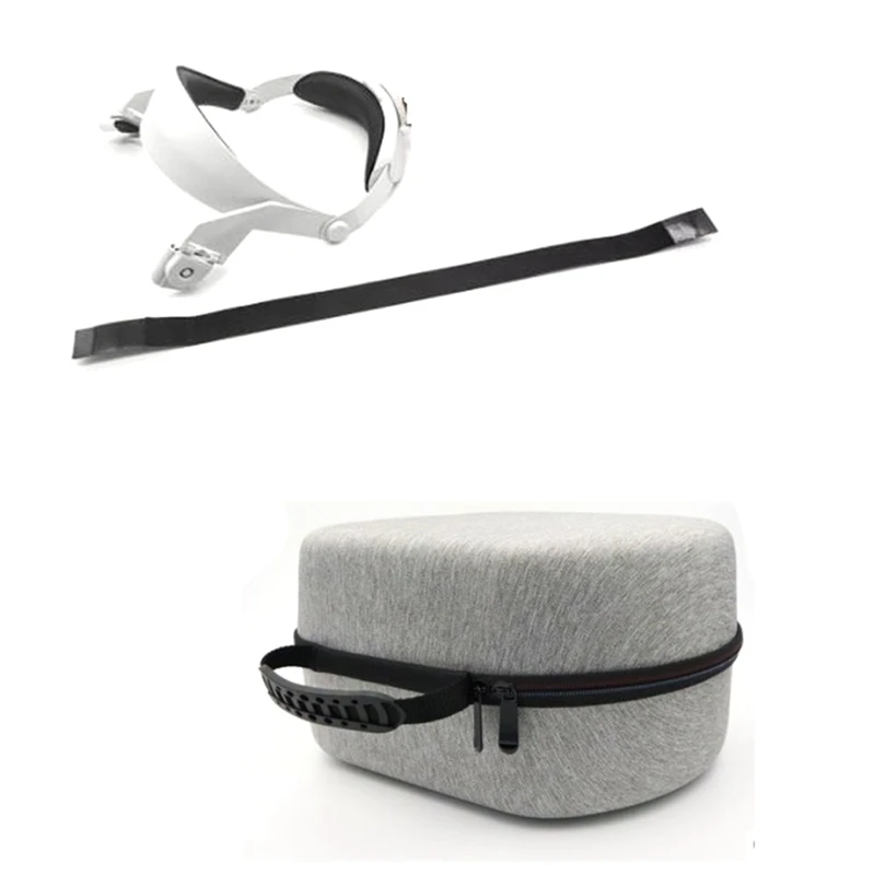 

Head Strap Adjustable for Oculus Quest 2 Halo Strap,Increase Supporting Force Support,for-Oculus Quest 2 with Bag