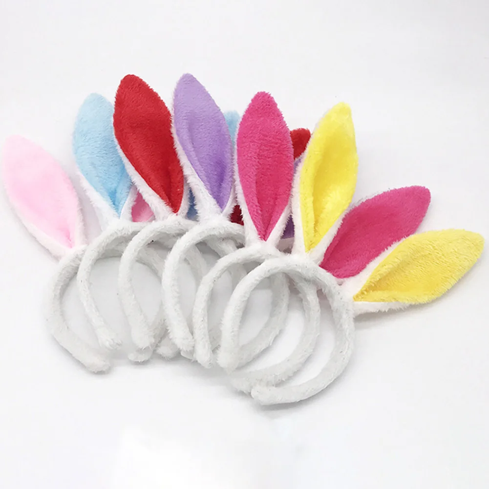 

Fancy Dress Costume Bunny Ear Hairband Easter Adult Cute And Comfortable Hairband Rabbit Ear Headband Hair Accessories