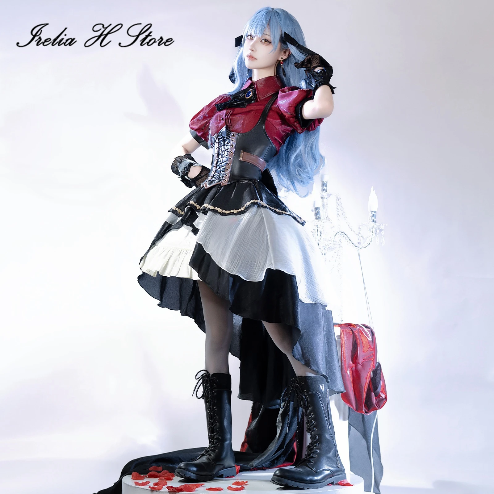 Irelia H Store аниме Sakiko Togawa cos Ave Mujica платье женский косплей костюм костюмы на Хэллоуин