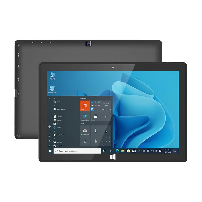 Фото НОВЫЙ UNIWA 10.1-дюймовый сенсорный планшет Winpad BT302 с Windows 11/10, 8 ГБ+512 ГБ, Mini HD-MI, 4000 мАч, 2.4 ГГц/5.8 ГГц WiFi, BT, умный планшет, недорогой. №2