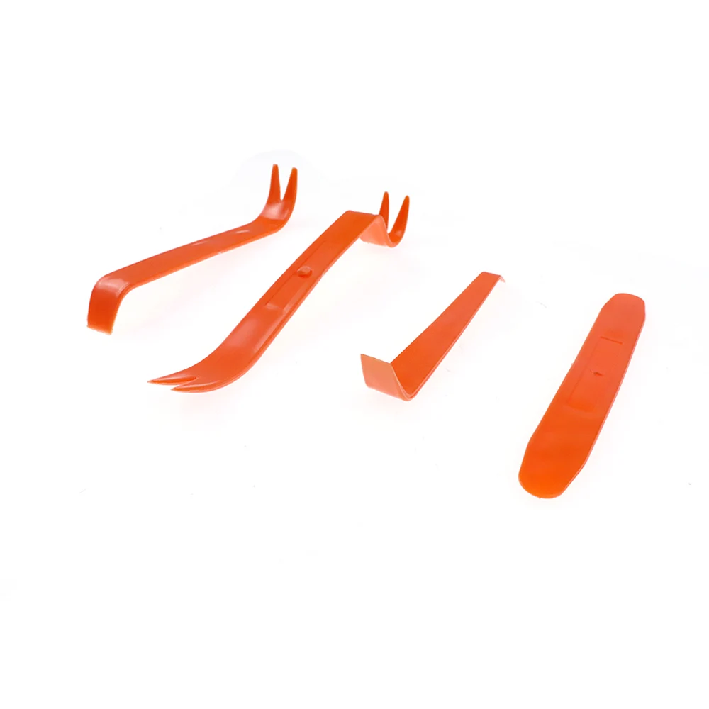 

4Pcs Auto Car Radio Panel Door Clip Panel Trim Dash Audio Removal Kit Repair Hand Cockpit Pry Tool Accessories