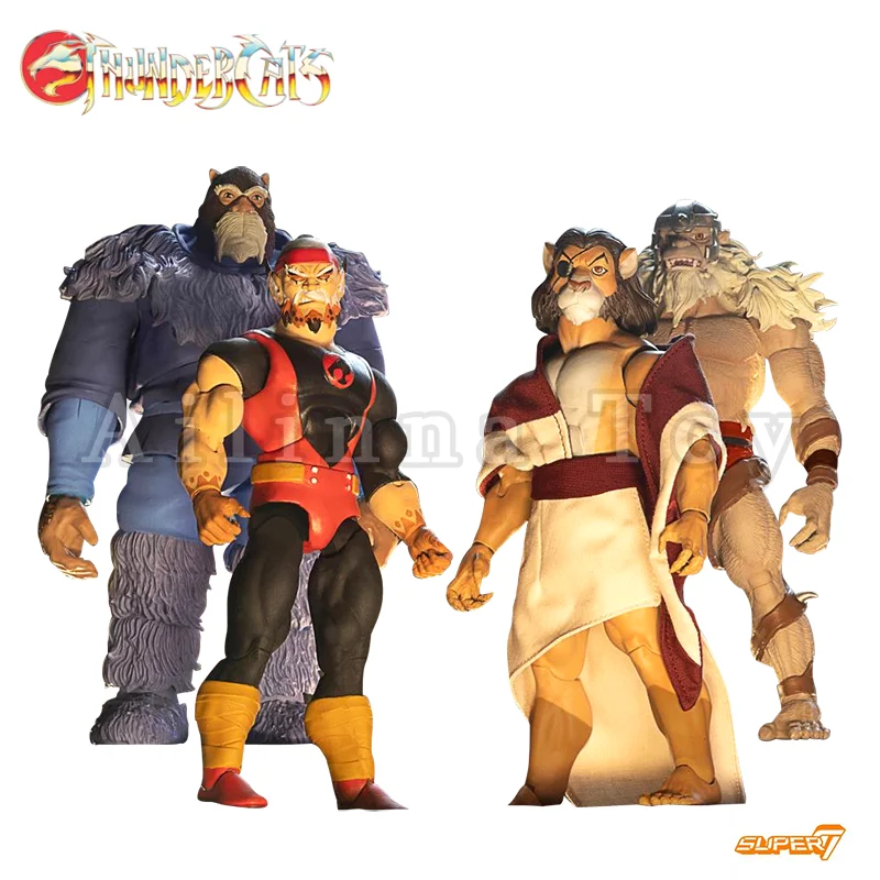 Фото Фигурка Super7 Thundercats 7-8 дюймов Ultimates, волна 4, снеговик, монокиан, коллекция аниме, модель фильма для подарка №2