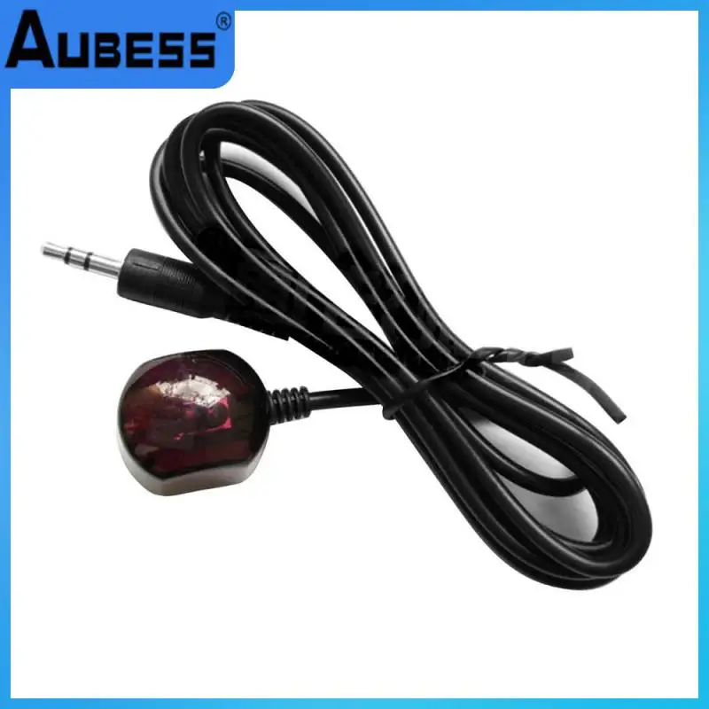 

Black Single Pulse Led Infrared Ir Remote Extender Sensitive Extension Cord Cable For Ir Receiver High Speed 3.5mm 38 Khz