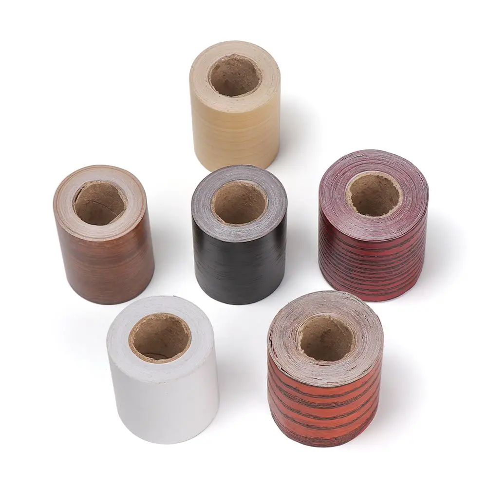 

Living Room Waterproof Self-adhesive Skirting Line Wall Border Stickers Wood Waist Line Wallpaper Baseboard