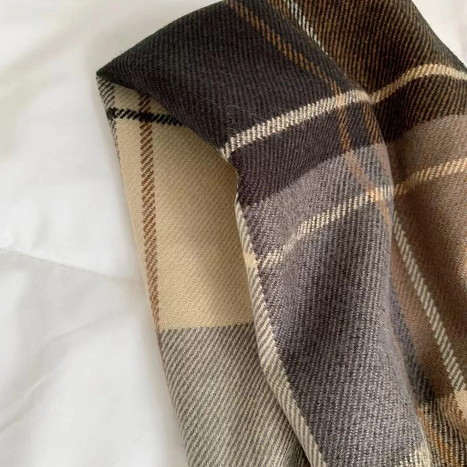 1 шт. зимний шарф в корейском стиле женский британский классический клетчатый