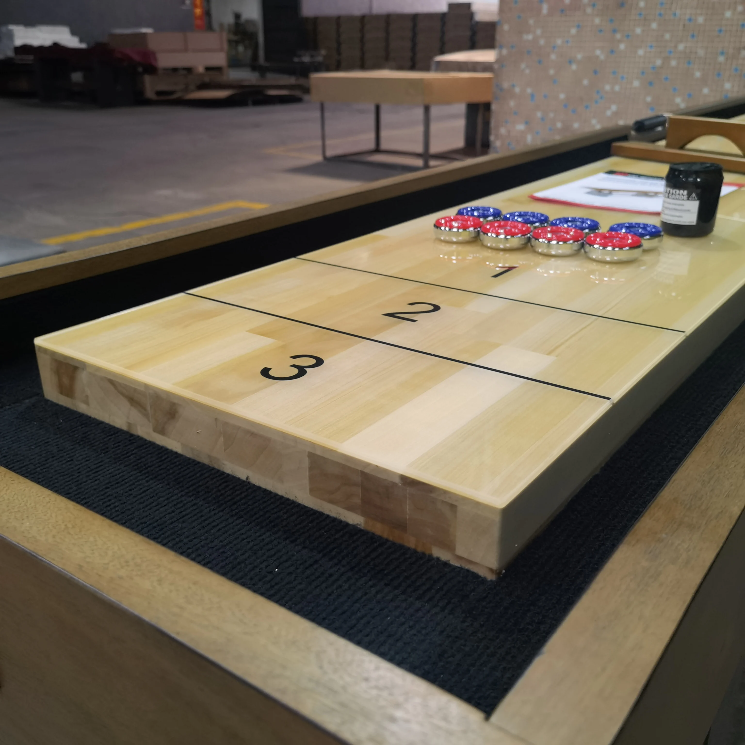 Высококачественный стол Shuffle длиной 12 футов. Стол Shuffleboard.