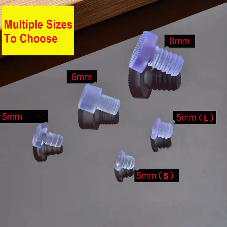 20 шт. 5 мм резиновые прозрачные мягкие бамперы со скользящим стеклом столешницы для стола мебели снижение уровня шума