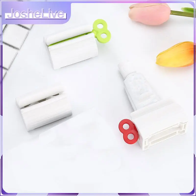 

1pcs Toothpaste Squeeze Artifact Bathroom Squeezer Plastic Squeeze Toothpaste Dispenser Tooth Paste Rolling Tube Squeezer