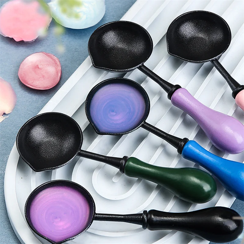 Штампы с сургучной печатью ложка винтажные ложки антипригарным покрытием для