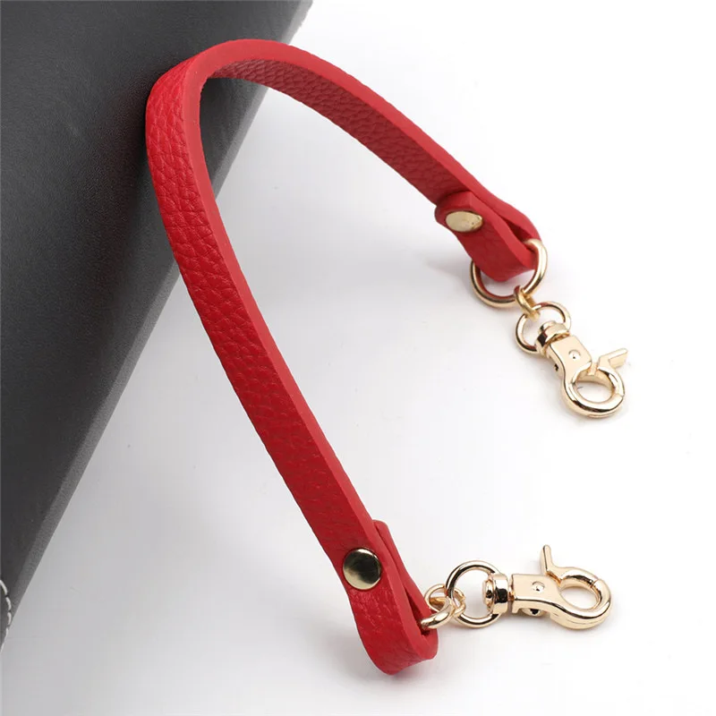 30cm Short PU Leather Handbag Strap Bag Handles DIY Replacement Purse Handle for Handbag Belts Strap Bag Accessories