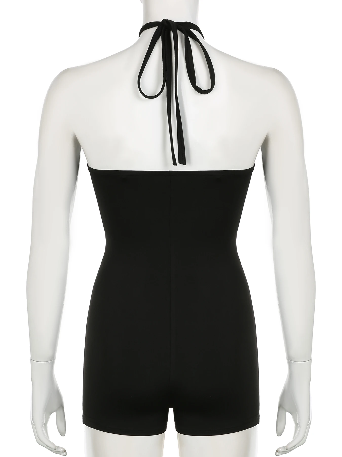 IAMSURE Спортивный Цельный Комбинезон С Вырезом Без Рукавов Бандажный Костюм