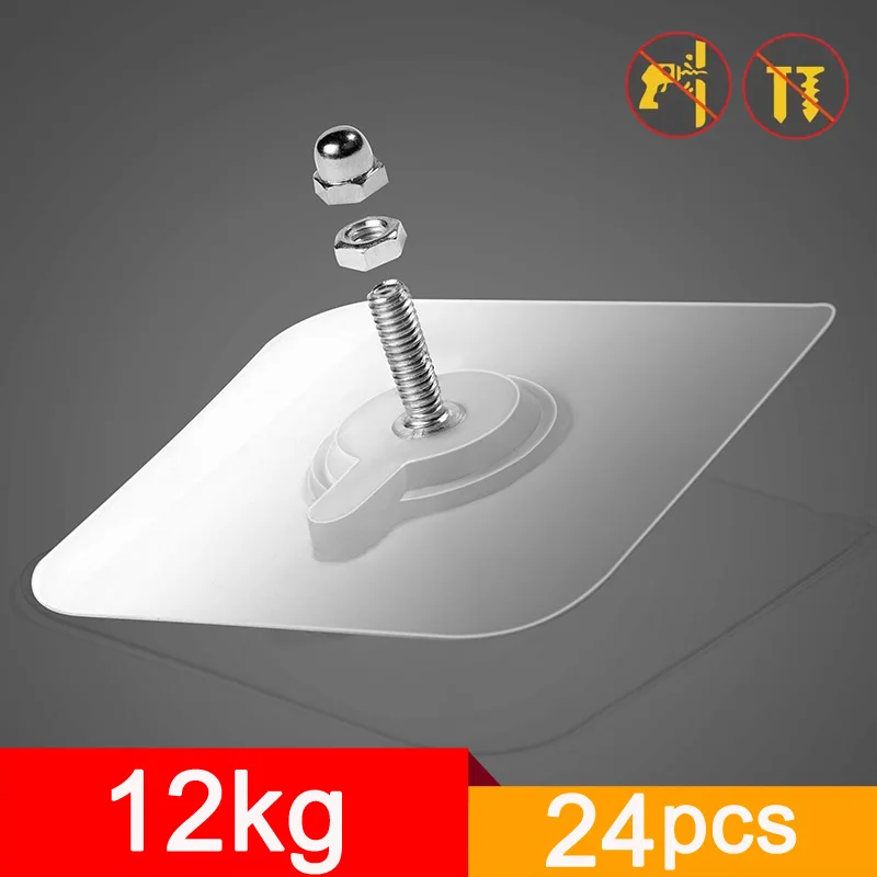 

Screw Hook Hanger Transparent Wall Hook For Picture Self Adhesive Door Wall Hanger Hooks Wall Picture Hanger Wall Screw Sticker