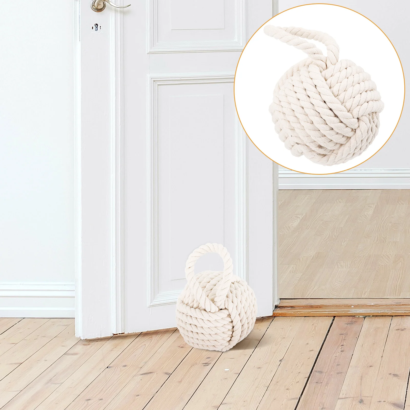 

Weighted Door Stop Wall Anti-collision Ball Safety Door Stopper Ball Decor Catcher Front